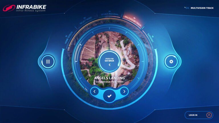 INFRABIKE® Multivision Track — Angels Landing Utah